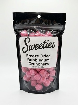 Freeze Dried Candy Coated Marshmallows Bubble Gum Flavored