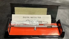 VTG Micronta Digital Watch Pen 63-5077 in case Tandy Radio Shack