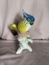 Karl Ens Porzellan Vögel Figur Papagei Kakadu