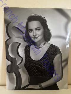 Olivia De Haven by Frank Powolny 13.5x10.5" Photo Original Excellent 13A19