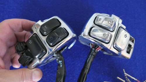 Genuine Harley Davidson Touring Left & Right Handlebar Control Switches 1996-06