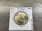 1952 D Franklin Uncirculated Silver Half Dollar from Denver Mint 071525 75tq
