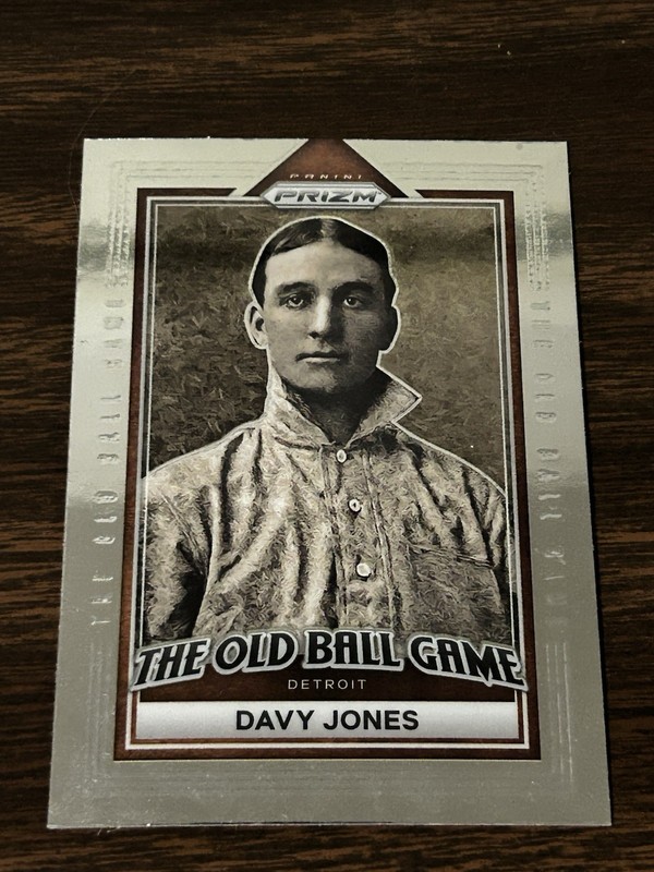 Davy Jones 2023 Panini Prizm The Ol Ball Game Detroit Tigers #OBG11