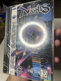 Nights Into Dreams (Sega Saturn) NEW Sealed Plastic Tear/wear