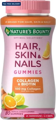 Nature's Bounty Optimal Solutions Hair, Skin & Nails with Biotin & Collagen