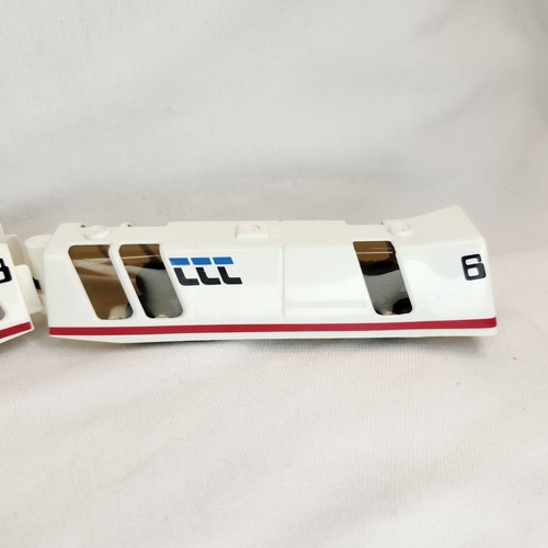 Vintage Original 80er Jahre Tyco Turbo Train Motor und 2 Wagen schöne Form  - Bild 9 von 13