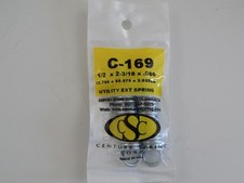 Century Spring C-169 Extension Spring 1/2 x 2-3/16 x .080 pack of 2