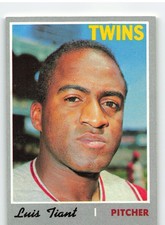 1970 Topps #231 Luis Tiant - Minnesota Twins NR-MINT