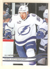 J.J. Moser 2025-26 Upper Deck Series 1 Base Card #158 Lightning