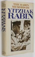 Yitzhak Rabin / The Rabin Memoirs INSCRIBED 1st Edition 1979