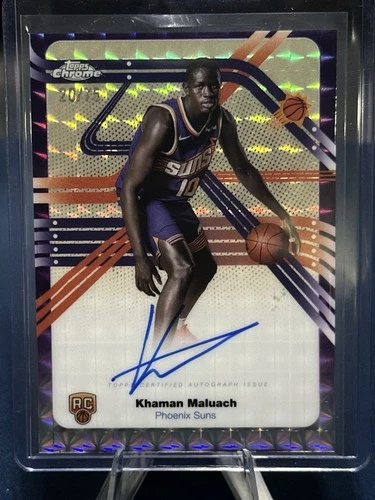 2025 Topps Chrome Khaman Maluach Next Stop Signatures (RAW)