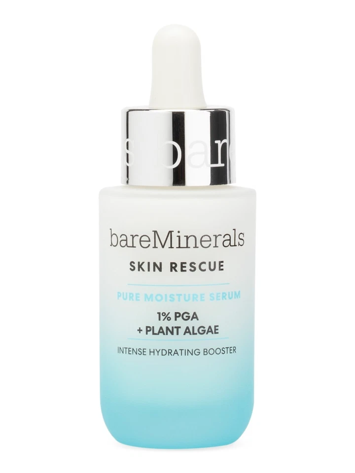 BAREMINERALS Skin Rescue Fresh Potent Pure Moisture Serum 1 oz -30 ml NUEVO Foto 3 de 4