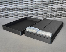 M&uuml;nzbox f&uuml;r 50x Silberm&uuml;nzen Rectangle Kapseln, M&uuml;nzbox f&uuml;r rechteckige Kapseln