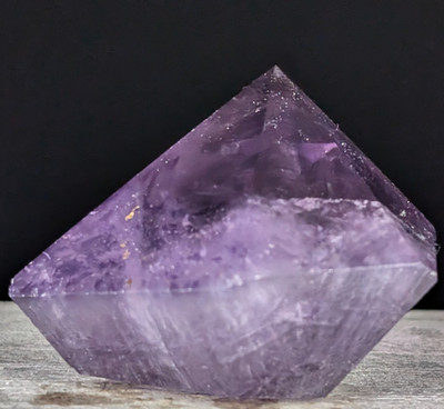 Amethyst Tower Diamond Gem Purple Crystal Chakra Gemstone
