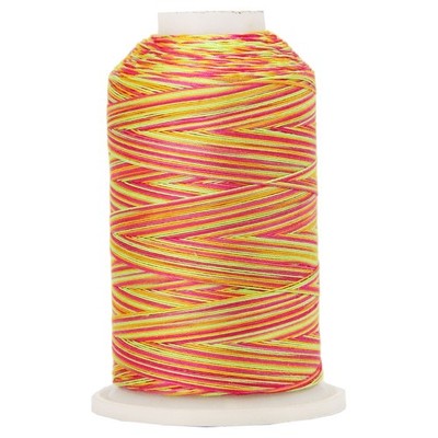 Multicolor 100% Cotton Thread Variegated Colors 40/3wt 600M 660 Yards 7734
