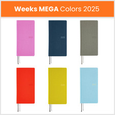 Hobonichi Techo Weeks MEGA Colors 2025 ENG / JPN Weekly Planner January Start