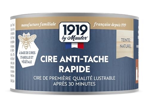Cire pour bois en pâte nourrisante Antiquaire Abeilles Naturel 250ml