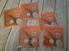5 Sets Alice Brand Plated Steel String Banjo Strings Coated Copper Alloy Wound