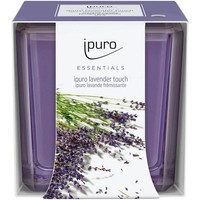 Ipuro Duftkerze Lavender Touch Lila Lavender, 1 St.