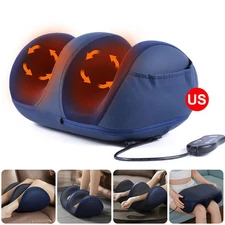 Electric Foot Massager Heating Therapy Hot Compression Shiatsu Kneading Muscle