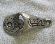 VINTAGE STARR WALL MOUNTED COCA-COLA BOTTLE OPENER; DATED APRIL 21, 1925