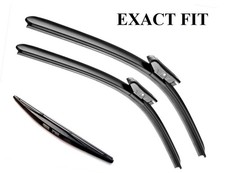 EXACT FIT Aero Front & Rear Wiper Blades Fit BMW 5 Series & M5 Estate 2005-2009'