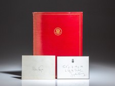 Jacqueline Kennedy / The John F Kennedy Memorial at Runnymede Limited Signed 1st