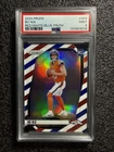 2024 Panini Prizm Football Red White Blue Prizm #309 Bo Nix RC Broncos  PSA 9