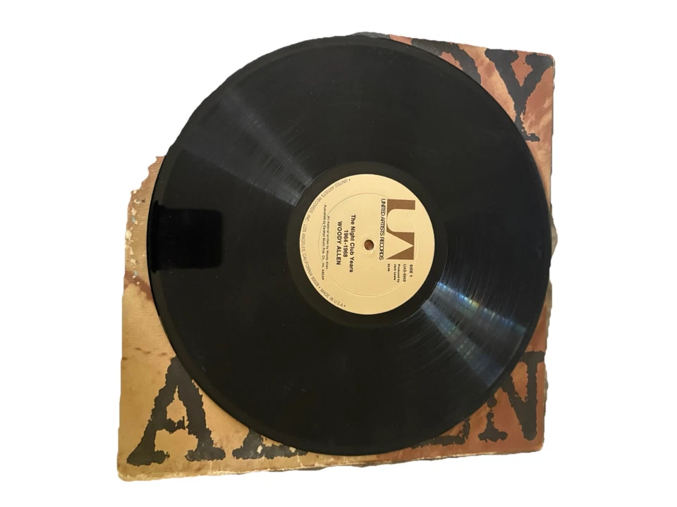 Woody Allen-"The Night Club Years" 1964-1968-2LP United Artist UAS 9968 - VG - Image 3 of 4