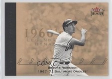 2002 Fleer Premium Legendary Dynasties Gold /300 Brooks Robinson #19LD HOF n1u