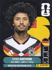Panini 2026 World Cup USA Sticker No. GER 19 Karim Adeyemi Special Grey