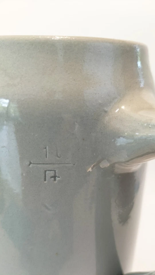 Bierkrug Brauereikrug Augustiner Bräustübl Mülln Salzburg Steinkrug 1,0l - Bild 4 von 4