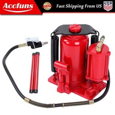 Pneumatic Air Hydraulic Bottle Jack W Manual Hand Pump For Car Rv Repair 20 Ton Pneumatic Air Hydraulic Bottle Jack W Manual Hand Pump For Car Rv Repair 20 Ton