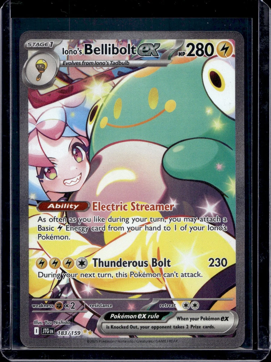 Iono's Bellibolt Ex Pokémon TCG Cards for sale | eBay