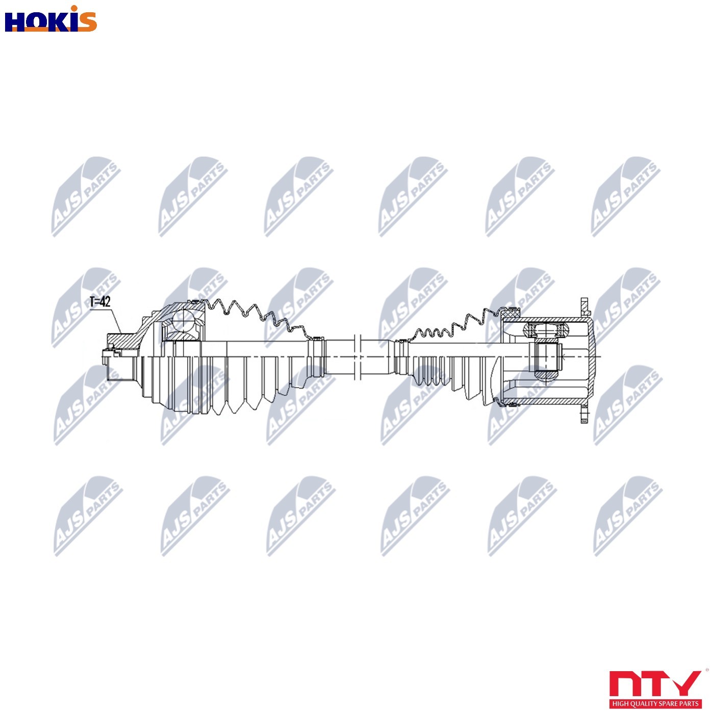 Nty Driveshaft Front For Audi A6 C7 2.0Tdi 3.0Tdi 2.0Tfsi Hybrid 11 - Image 7