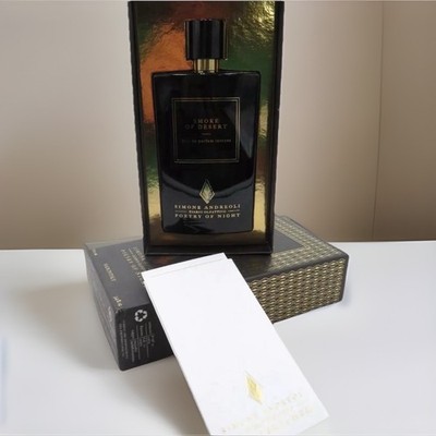 Simone Andreoli SMOKE OF DESERT EDP Niche New In Box 100 ML