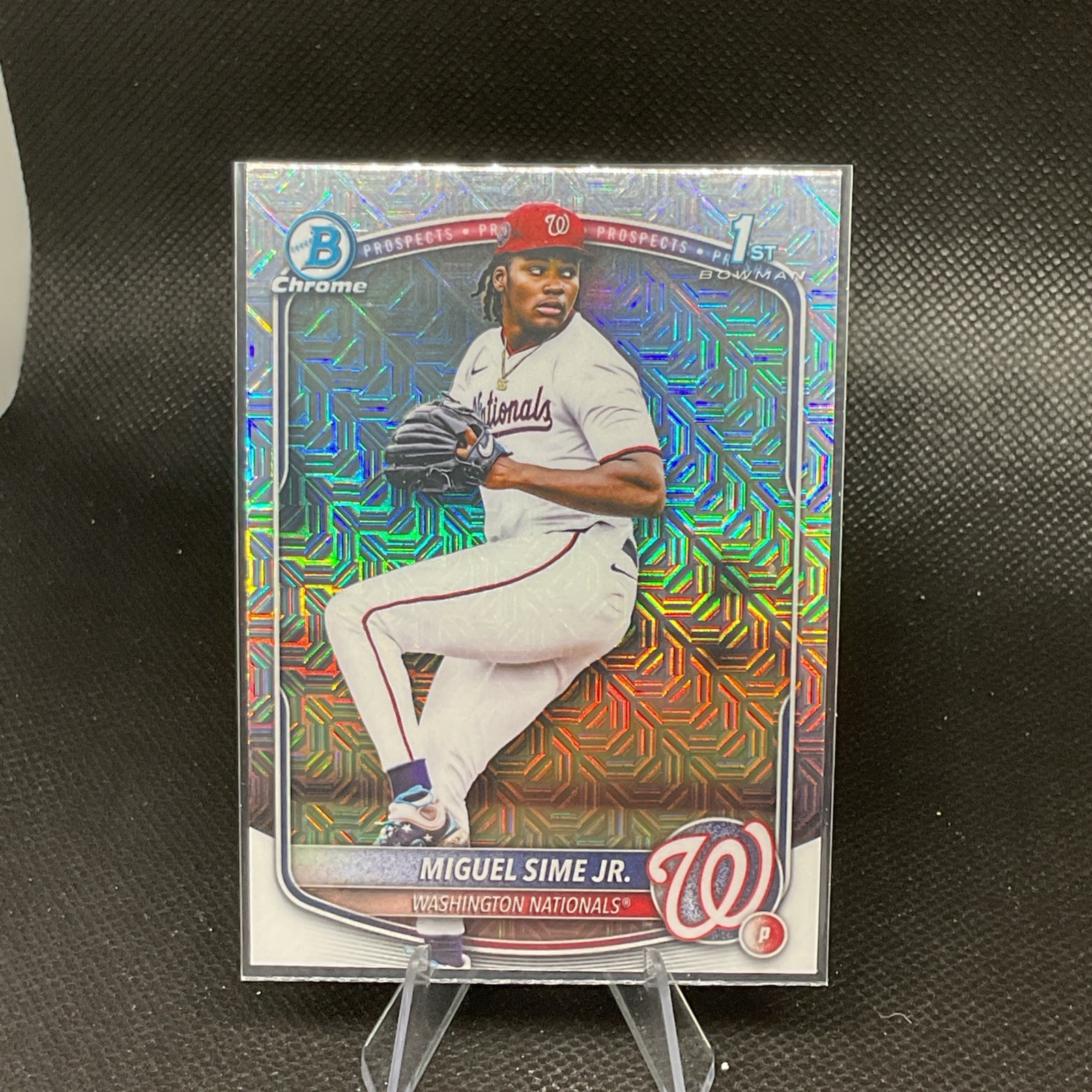 2025 Bowman Draft - Chrome Miguel Sime Jr. #BDC-181 Mojo Refractor (RC)