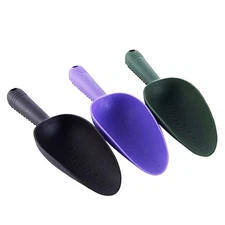 3-Pack Plastic Garden Shovel Plant Hand Trowels for Soil Sand Pet Food