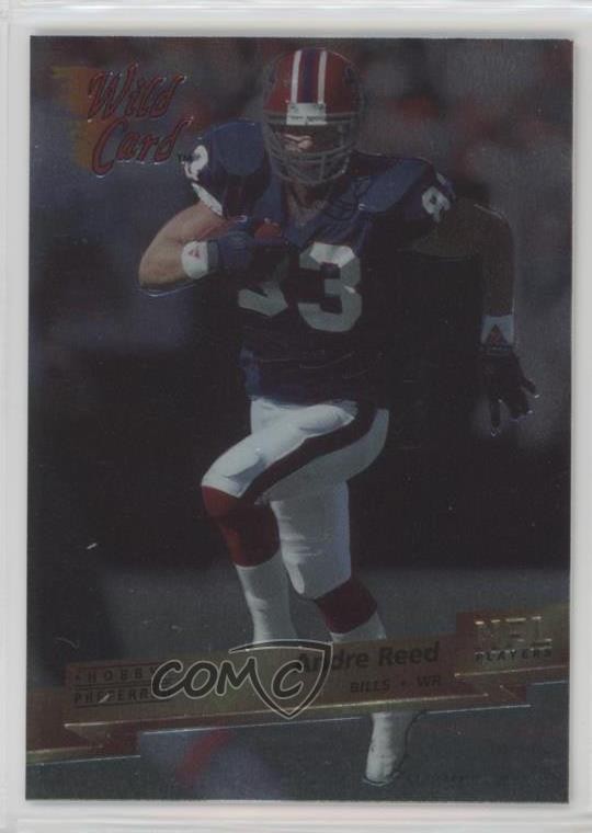 1993 Wild Card Superchrome Andre Reed #26 HOF 0b3