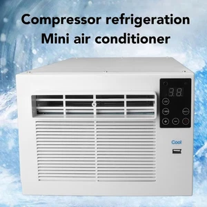 < Portable Air Conditioner 1900BTU 280W Mini Mobile AC With Remote Control For >