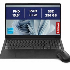 Notebook Pc Portatile Lenovo i3-1315u 15.6" Ram 8Gb SSD 256Gb Win11 uso ufficio