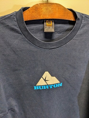 Vintage 90s Burton Snowboards Long Sleeve T-shirt Large  Snowboard  - Picture 2 of 15
