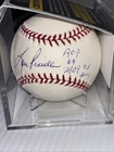 Lou Piniella Signed Inscribed Baseball “ROY ‘69 MOY ‘95 ‘2001” JSA Authenticated
