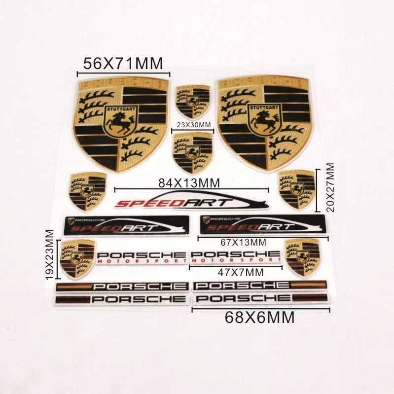 Car decals and stickers for Porsche - Image 4 of 4