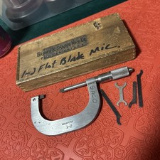 Brown and Sharpe Blade Micrometer 1-2β Made In USA (Q23)