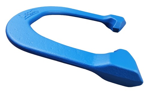 Lasso Highly Durable Pro Pitching Horseshoes- 2 Pair, Red/Blue, Made in USA - Picture 5 of 5