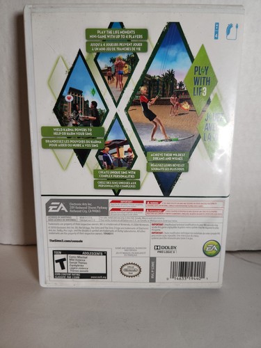 The Sims 3 - Nintendo Wii Game - Picture 5 of 6