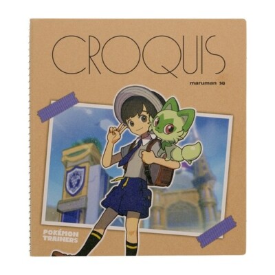 PC74 Pokemon Center Violet sketchbook POKEMON TRAINERS Japan