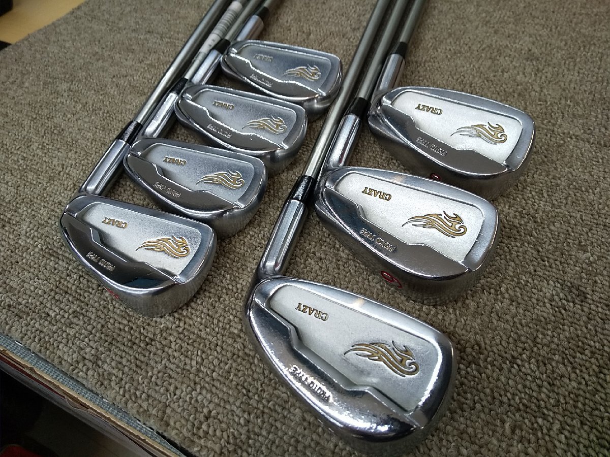 Golf Iron Set CRAZY CRZ-IRON PROTO TYPE CBI-80 Limited (X) 7pcs 4