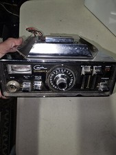 COURIER CLASSIC II 23 CHANNEL CB RADIO - CHROME - JAPAN. Untested As-is